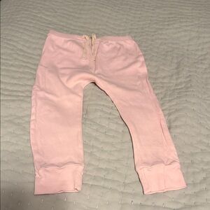 Little Paper Doll Kids Pink Drawstring Jogger Bottoms